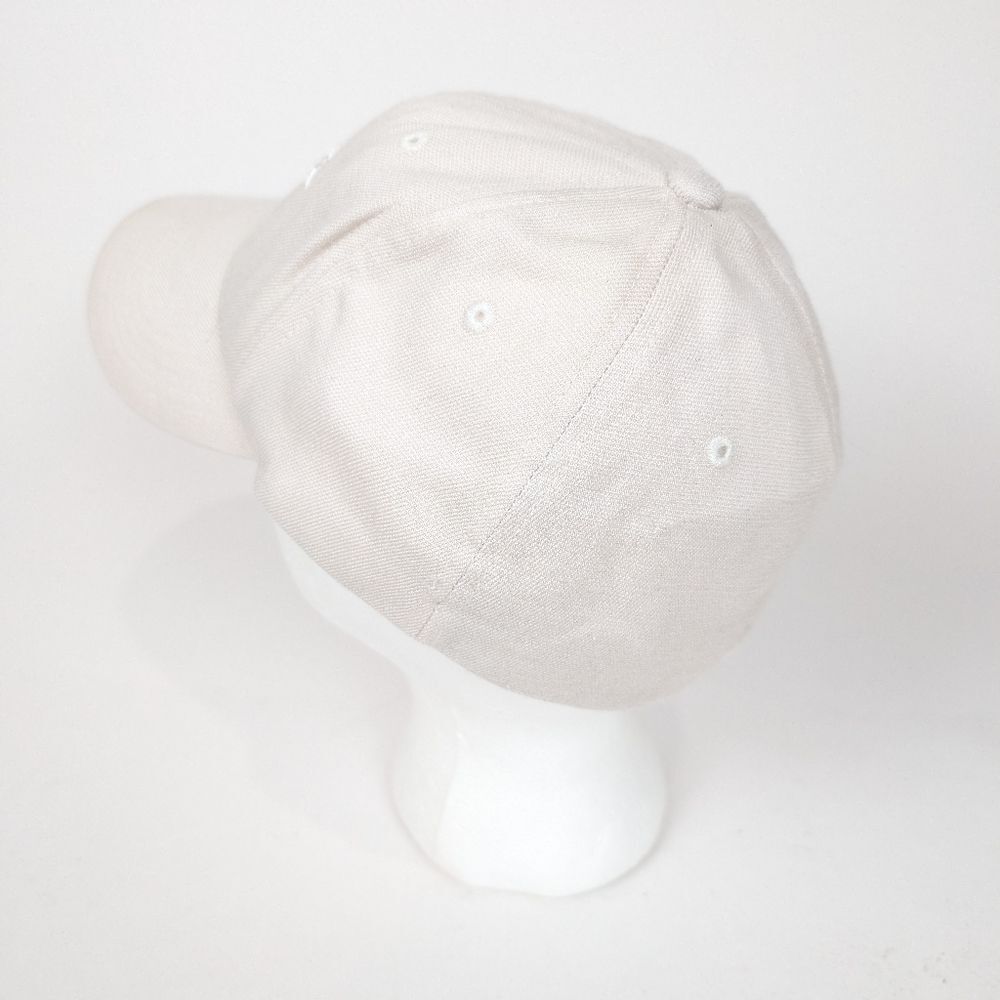Nike Sportswear White on White Baseball Hat Cap Swoosh Logo - Picture 7 of 13